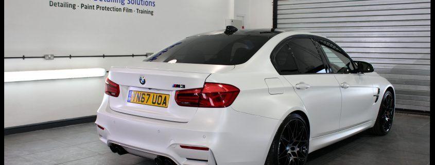 Car Wrap BMW M3 Logo - BMW M3 Full Stealth Xpel Wrap - https://www.cleandetail.co.uk