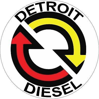 Detroit Diesel Logo - DETROIT DIESEL STICKER Decal 2 SIZES Carl Truck Vinyl Logo Emblem ...