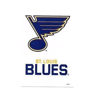 St. Louis Blues Logo - St. Louis Blues NHL New Hockey Team Logo Name Stickers Tarasenko ...