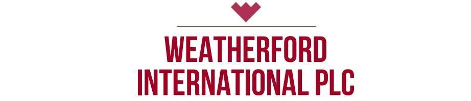 Weatherford International Logo - Weatherford International: Optimistic Guidance