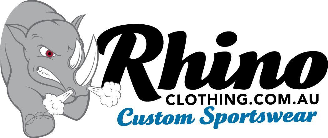 Clothing Rhino Logo - Rhino Clothing – Custom Sportswear – Design, manufacture & supply of ...