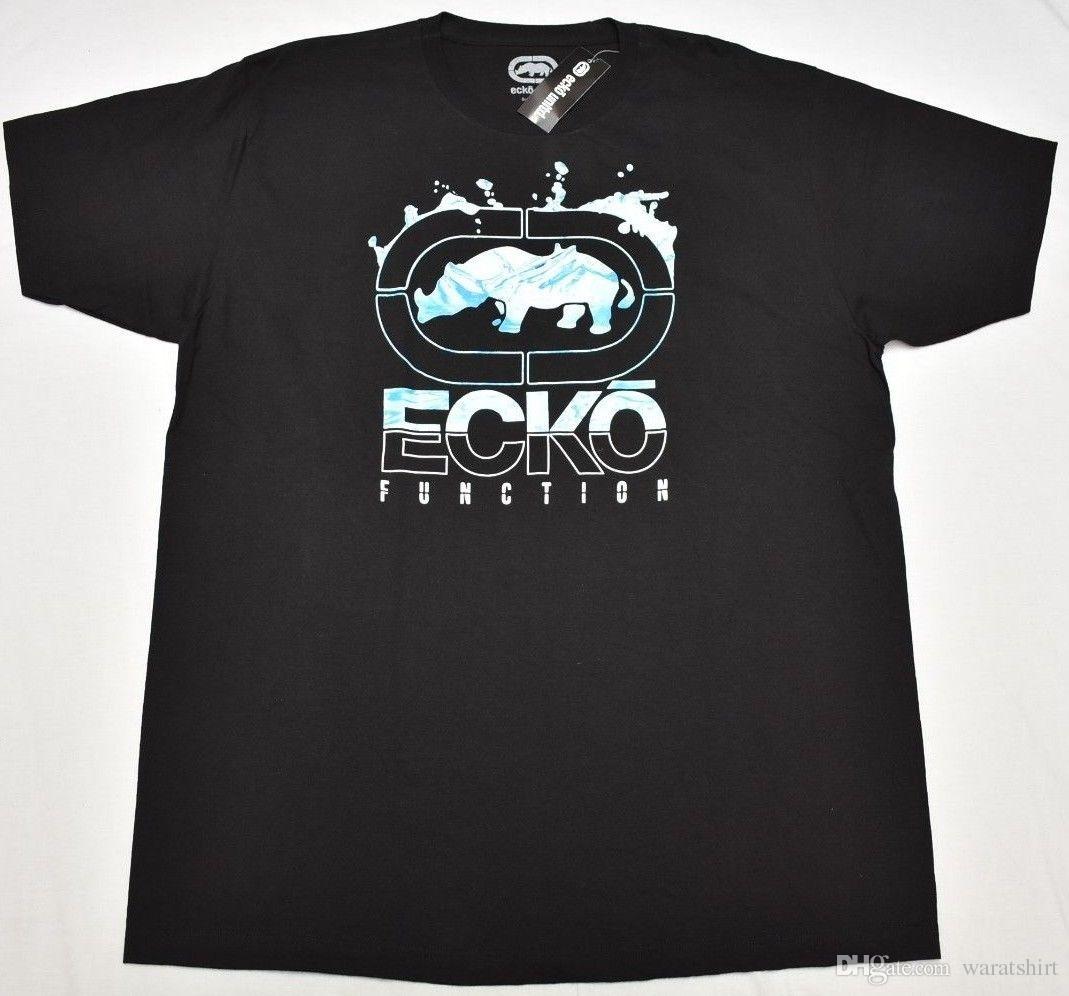 Clothing Rhino Logo - Ecko Unltd T Shirt Men Sz XL Rhino Logo Graphic Tee Black Urban ...