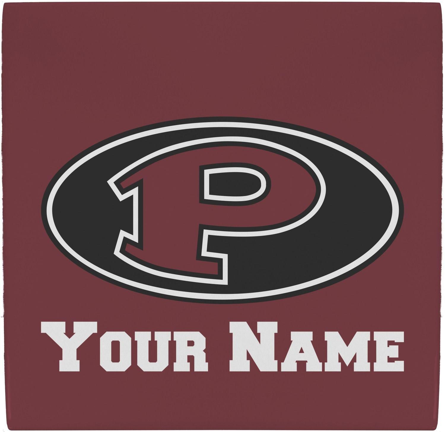 Pearland P Logo - Pearland Oilers P Ceramic Tile Hot Pad (Personalized)