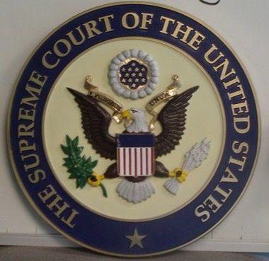 Us Supreme Court Logo - Supreme Court of the United States Wall Seal