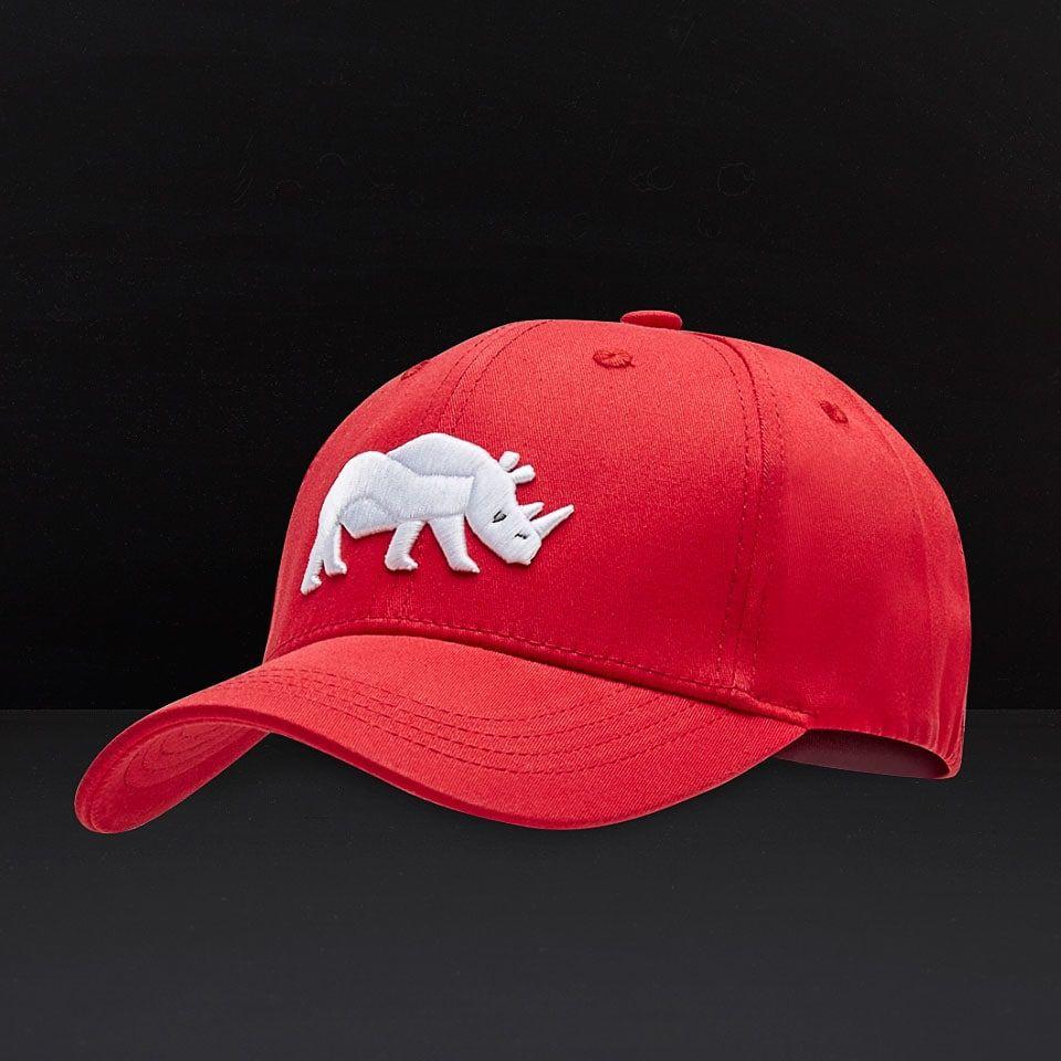 Clothing Rhino Logo - Mens Clothing - SORAI Rhino Cap Embroidered - Red - Hats & Caps