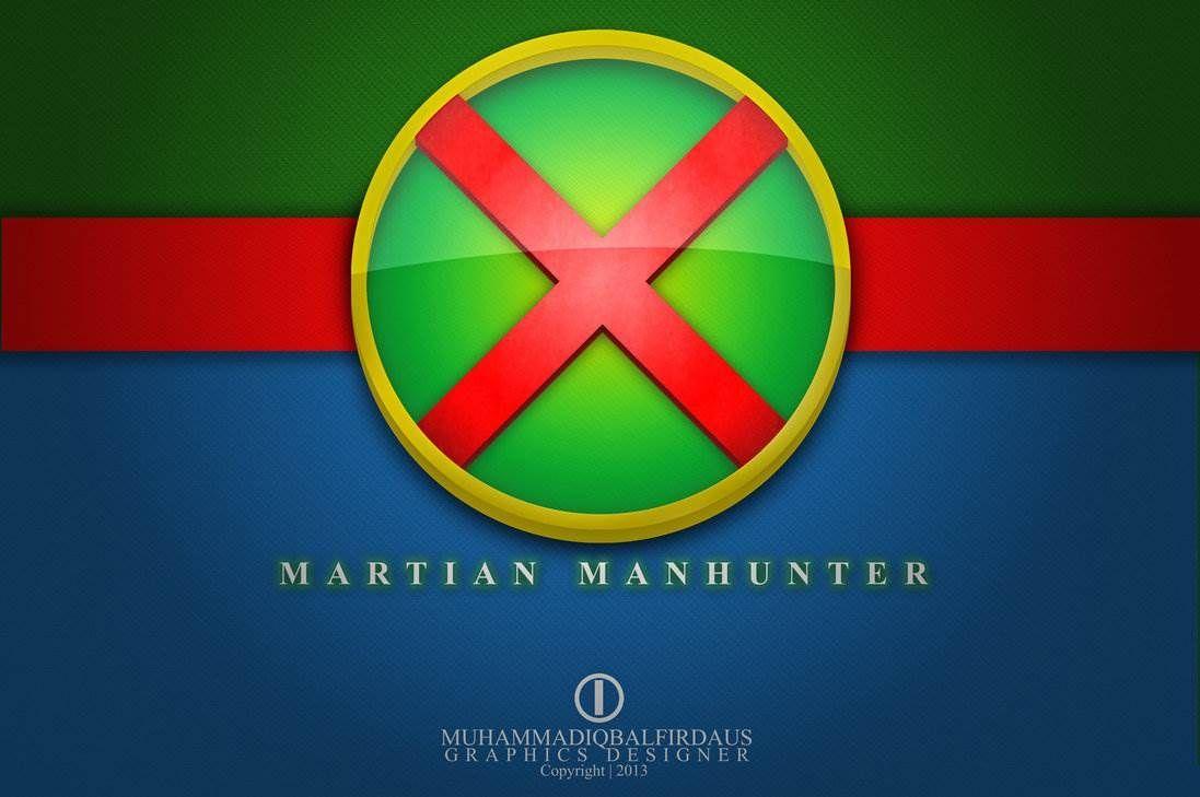 Martian Manhunter Logo - Martian Manhunter Wallpaper by iqbaldesain on DeviantArt Martian ...