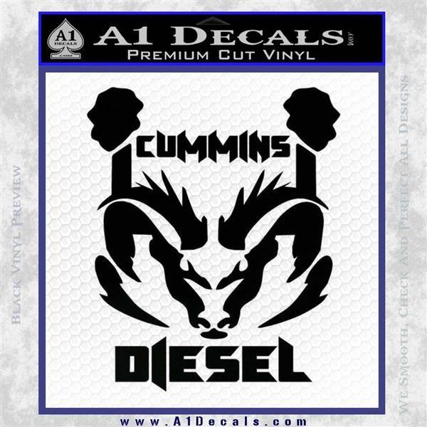Cummins Diesel Logo - Cummins Diesel Decal Sticker RT4 » A1 Decals