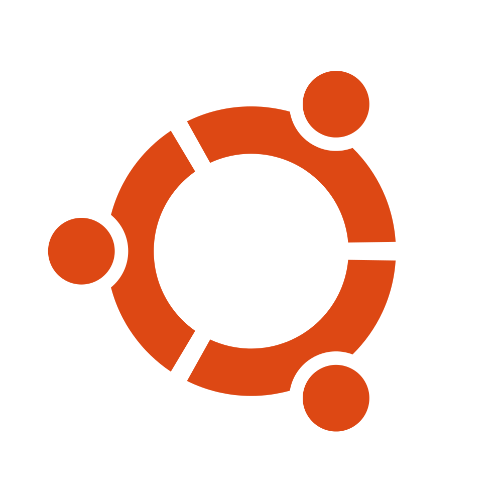 Red and White Round Logo - File:Logo-ubuntu cof-white orange-hex.svg - Wikimedia Commons