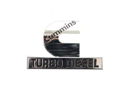 Cummins Diesel Logo - Cummins-Turbo Diesel Logo Badge