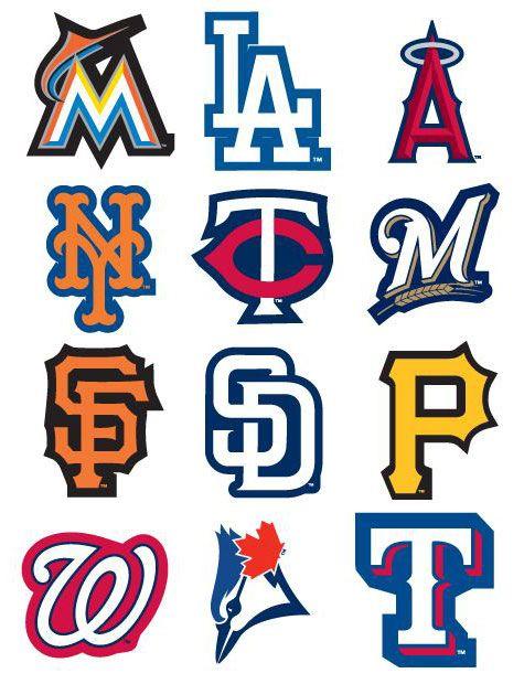 MLB Team Logo - Buy MLB Logo Vending Machine Stickers - Vending Machine Supplies For ...