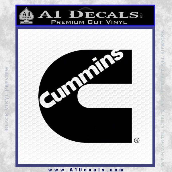 Cummins Diesel Logo - Cummins Diesel Logo Decal Sticker A1 Decals