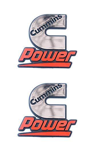 Cummins Diesel Logo - Amazon.com: Cummins Diesel Power Automotive Badge Emblem Decals - 2 ...