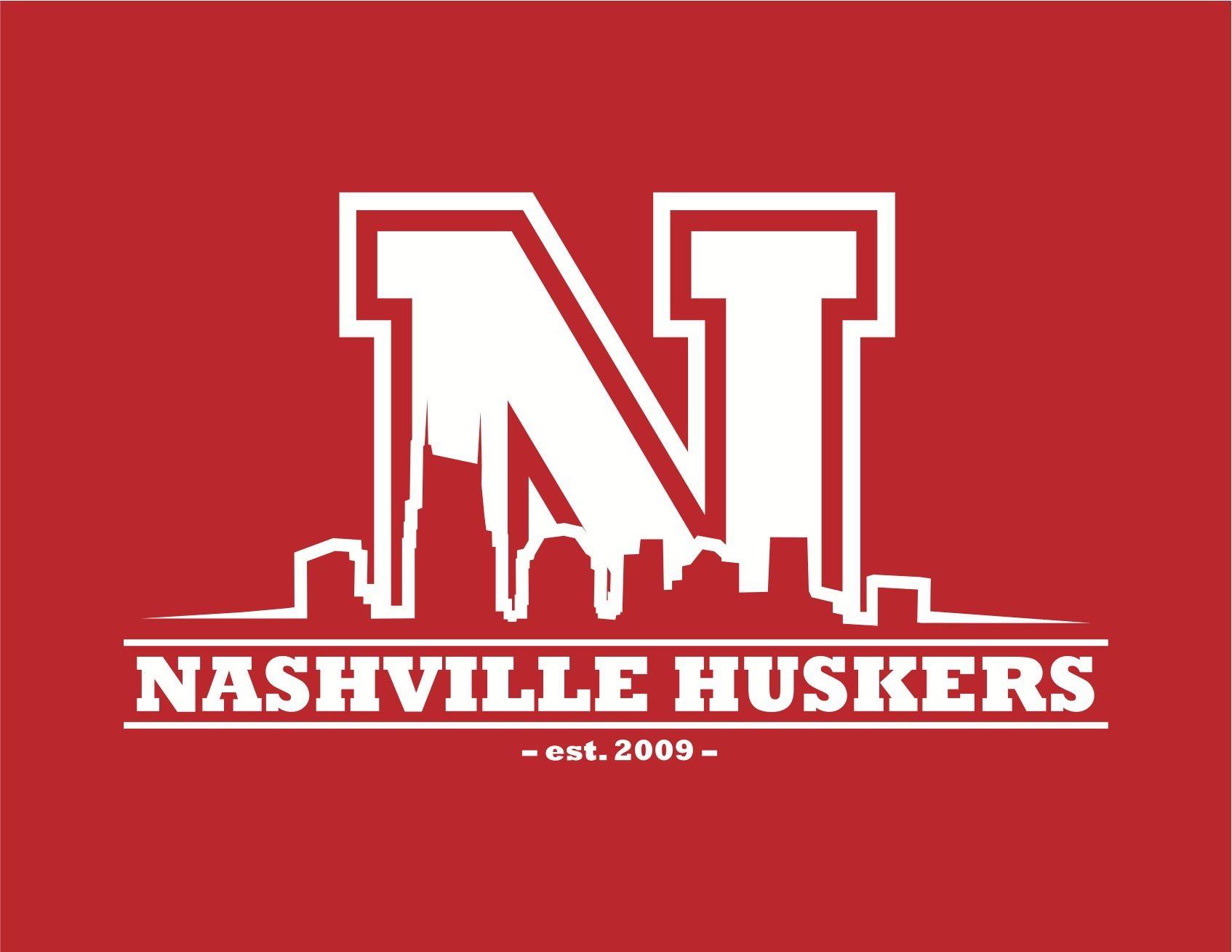 Big Red Husker Logo - Nashville Huskers