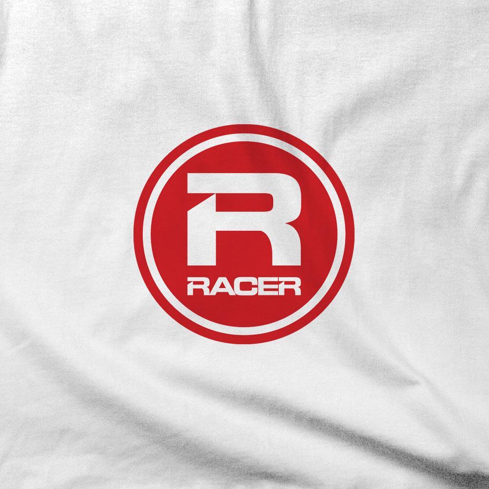 Red and White Round Logo - RACER Red Round Logo Short Sleeve T-Shirt – The RACER Store