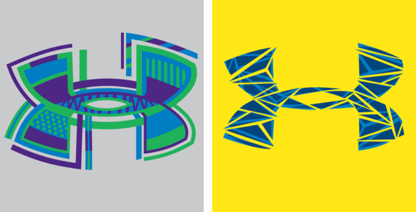Galleries of Under Armour Logo - Under Armour: Logo Exploration on Pantone Canvas Gallery