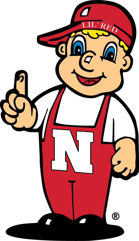 Big Red Husker Logo - Nebraska Cornhuskers Mascot Logo - NCAA Division I (n-r) (NCAA n-r ...