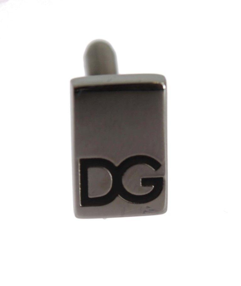 DG Fashion Logo - Dolce & Gabbana Silver Brass DG Logo Cufflinks • Stock Fashion ...