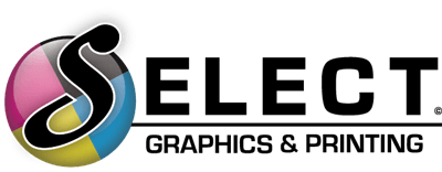 Graphics Printing Logo - Select Graphics & Printing | Garden Grove online printing services
