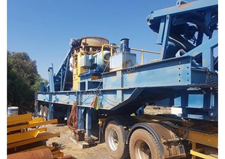 Eljay Cone Crusher Logo - Used eljay Eljay 54 Cone Crusher on Trailer Cone Crushers in Midland ...