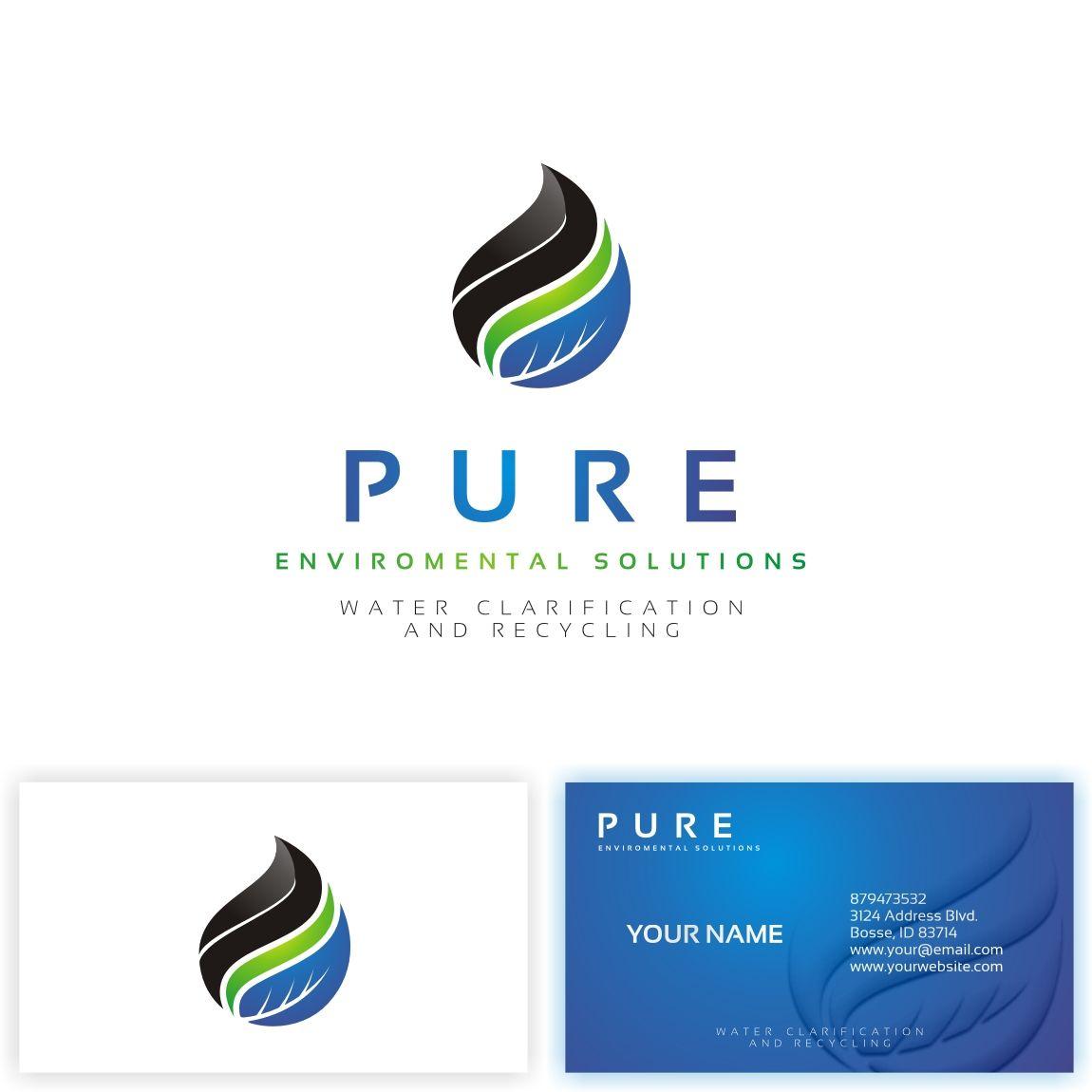 Environment Email Logo - Professional, Modern, Environment Logo Design for PURE if anything