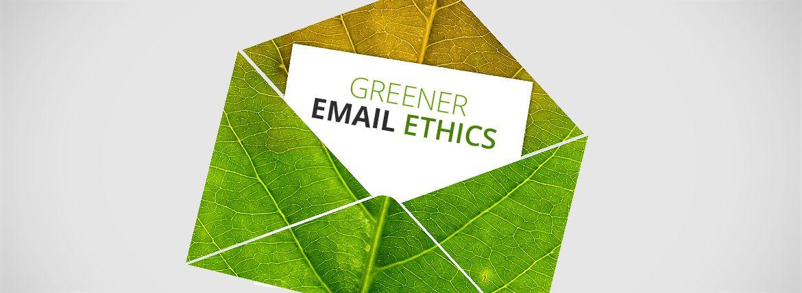 Environment Email Logo - Greener email ethics: A pledge for email marketers on World