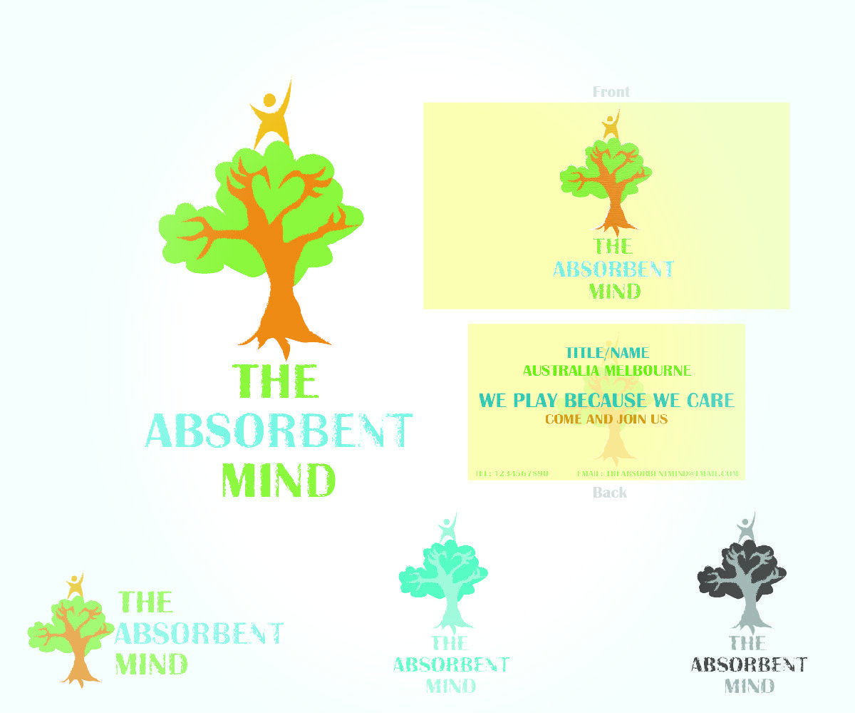 Environment Email Logo - Modern, Playful, Environment Logo Design for Absorbent Minds