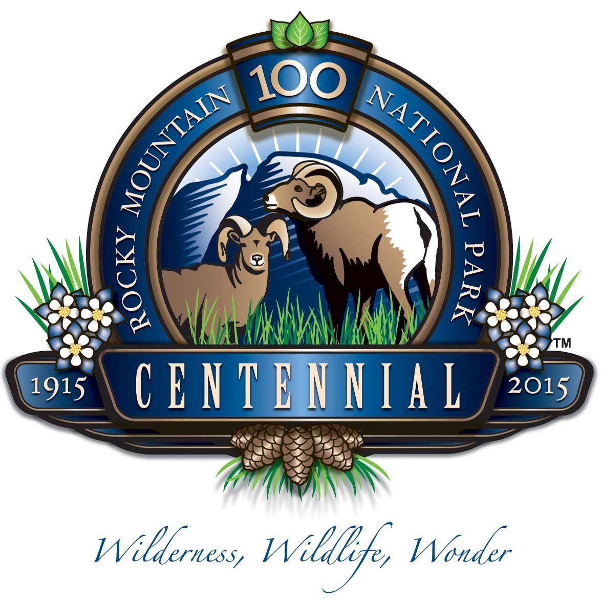 Us National Parks Logo - Rocky Mountain National Park Unveils Centennial Logo - Rocky ...