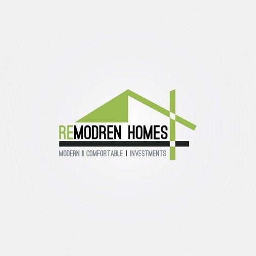 Modern Home Logo - Create a mid-century modern home renovation logo | Logo design contest