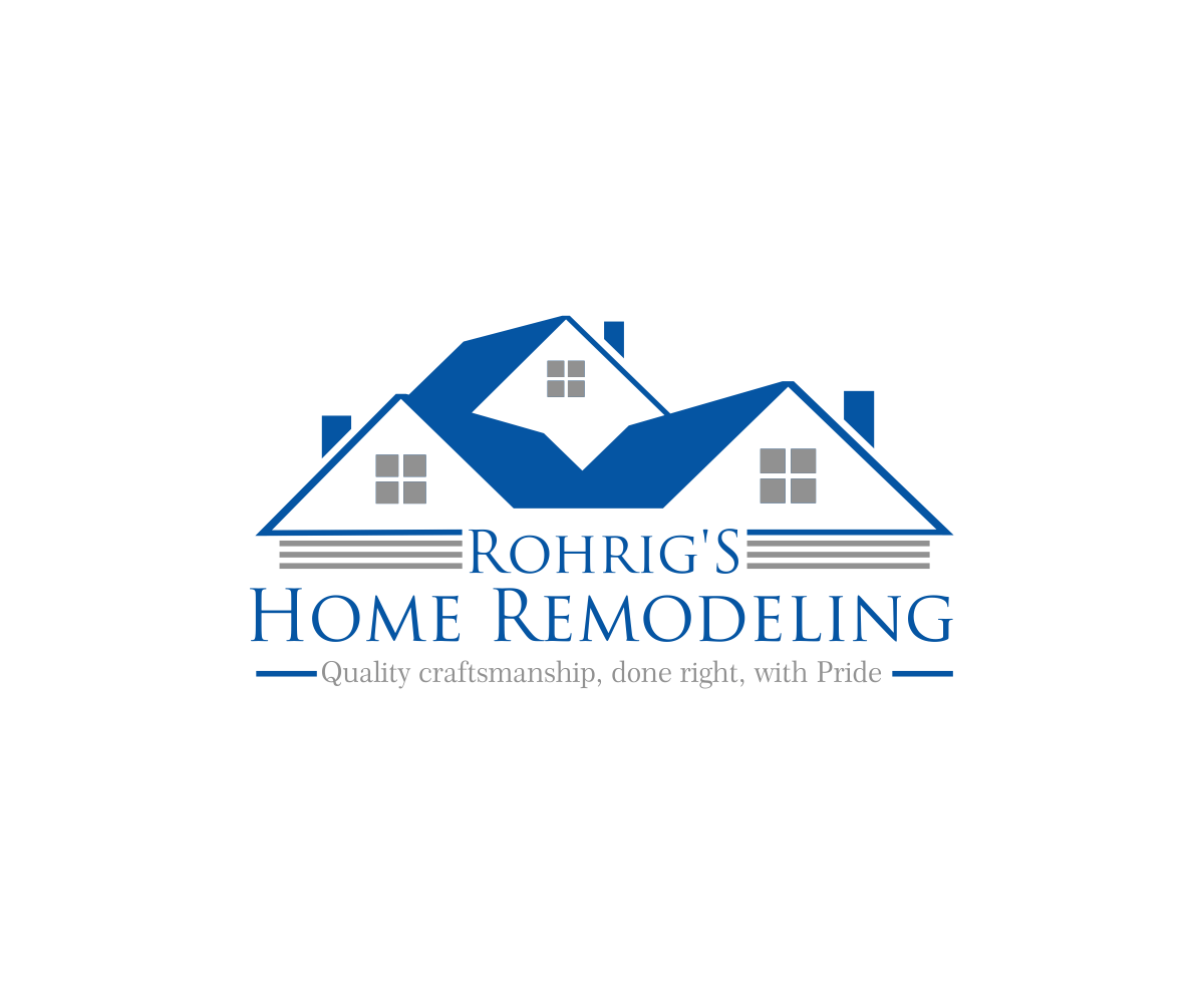 Remodeling Logo - Feminine, Elegant, Home Improvement Logo Design for Rohrig's Home ...