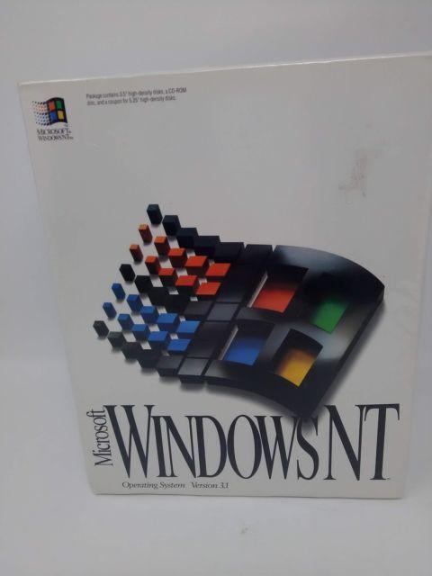 Windows NT 3.1 Logo - Microsoft Windows NT 3.1 CDROM Factory Retail Version - RARE 1993 | eBay
