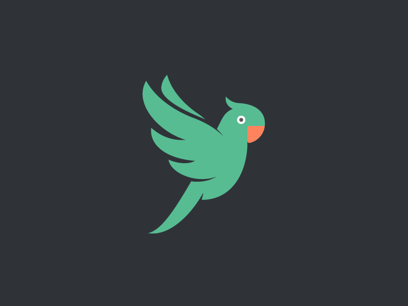 Parrot Logo - Parrot Logo #2 | Logo • Identity | Parrot logo, Logos, Logo design