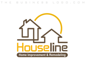 Home Remodeling Logo - Home Improvement, Remodeling and Household Logos