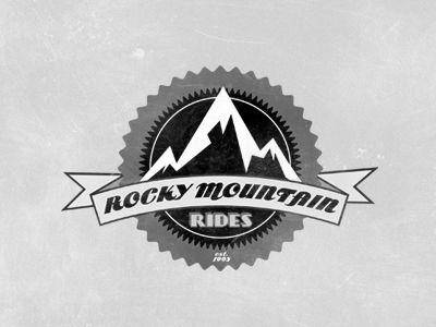 Rocky Mountain Logo - Rocky Mountain Rides Logo by Jason Hrycuik | Dribbble | Dribbble