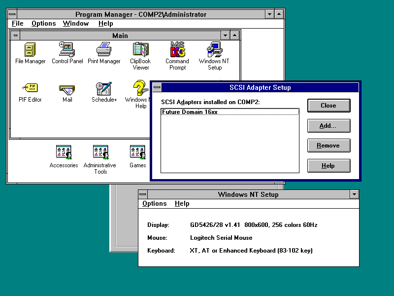 Windows NT 3.1 Logo - Windows NT 3.1