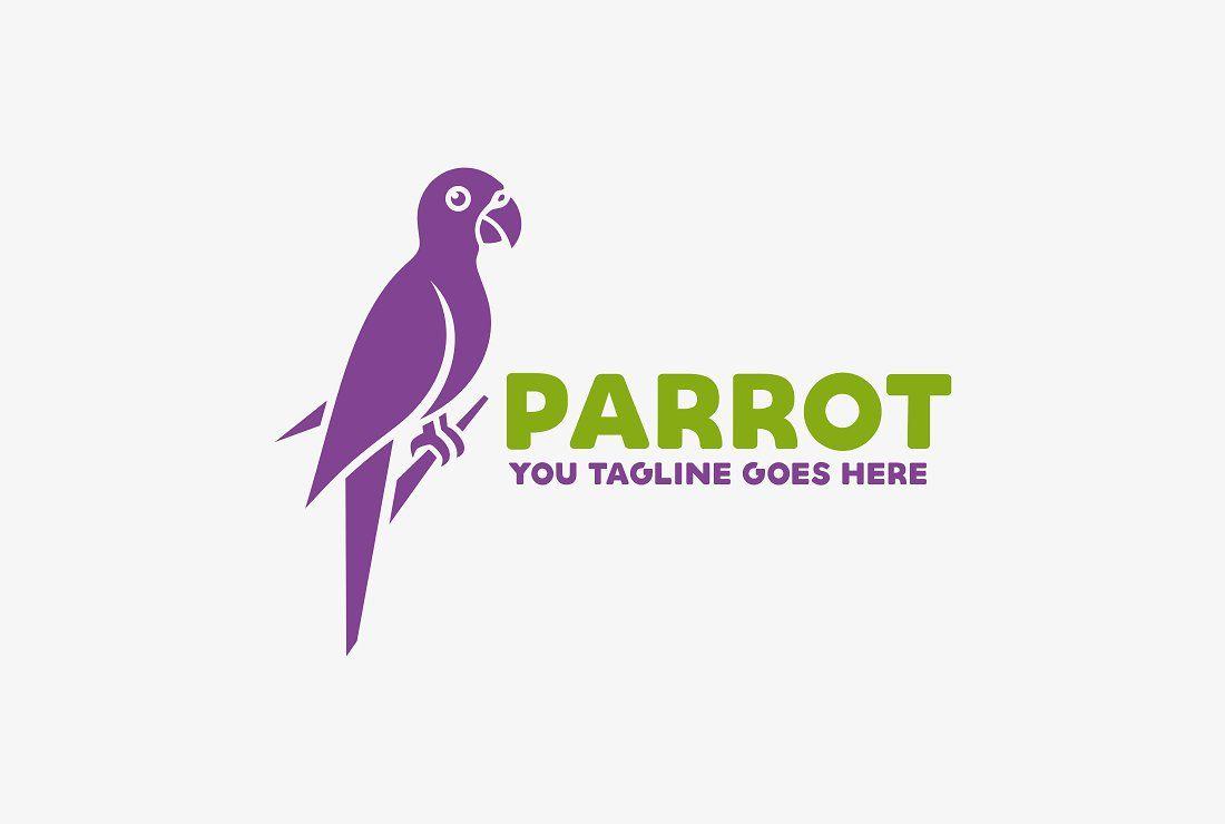 Parrot Logo - Parrot ~ Logo Templates ~ Creative Market