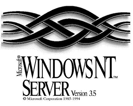 Windows NT 3.1 Logo - September 1994: Microsoft Windows NT 3.5 released. Day in Tech