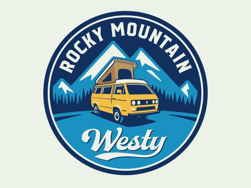 Rocky Mountain Logo - Rocky Mountain Westy Logo by Steve Hamaker | Dribbble | Dribbble