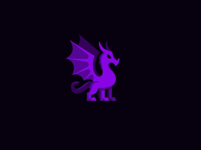 Purple Dragon Logo - Purple Dragon by Daniel Bodea | Dribbble | Dribbble