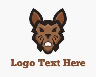 Brown Rabbit Logo - Bunny Logo Maker | Create Your Own Bunny Logo | BrandCrowd