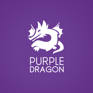 Purple Dragon Logo - Purple Dragon Coffee - Asylum Design