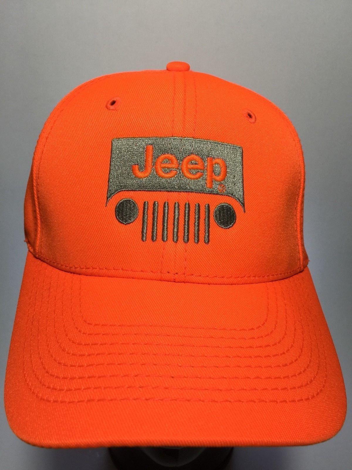 Jeep Grille Hat Logo - Jeep Grille Logo Hat Cap A3 Headwear Adjustable Colors Size