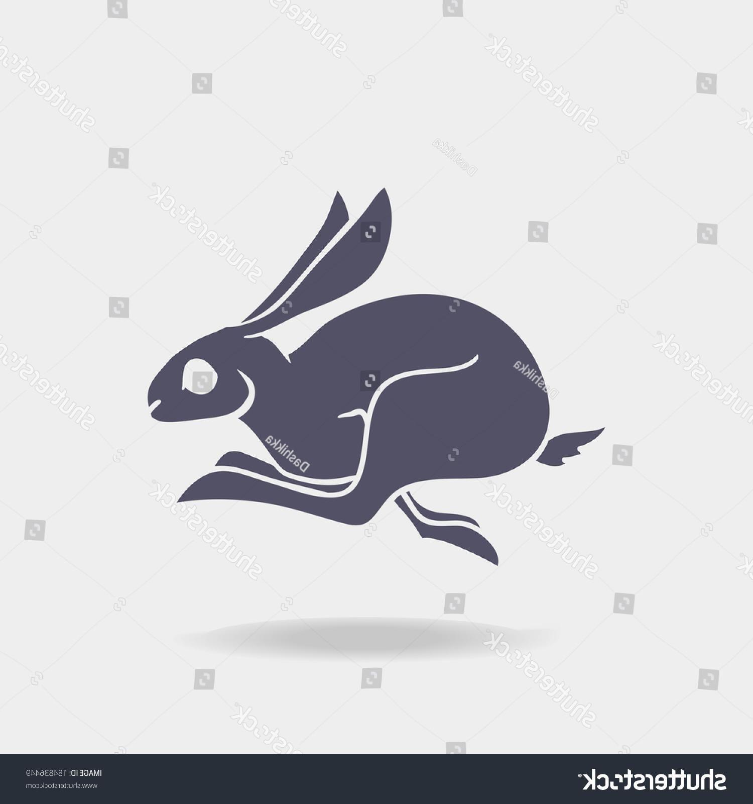 Brown Rabbit Logo - HD Black Rabbit Logo Vector Photo Free Vector Art, Image