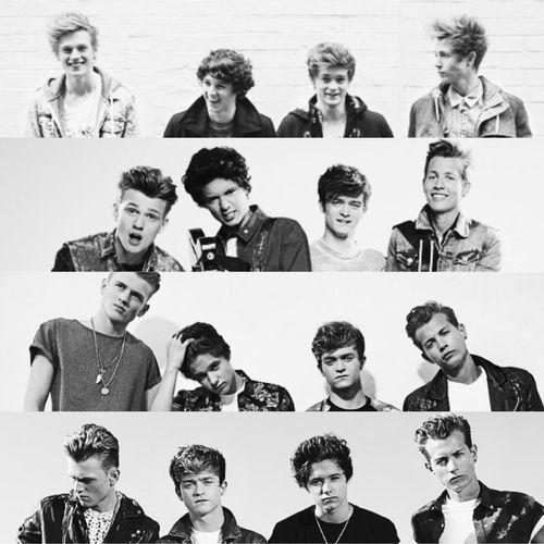 The Vamps Black and White Logo - Evolution of The Vamps - edited with VSCOcam and Fotor