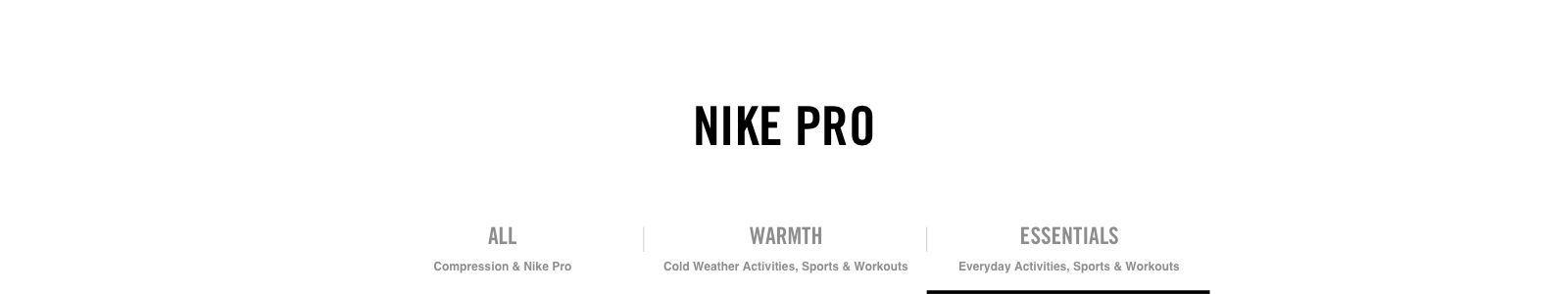 Nike.com Logo - Women's Core Compression & Nike Pro. Nike.com