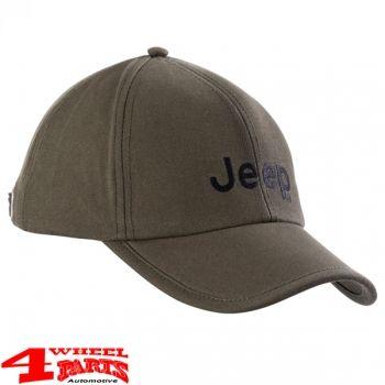 Jeep Grille Hat Logo - Base Cap JS with Jeep Logo in Military Dark Grey