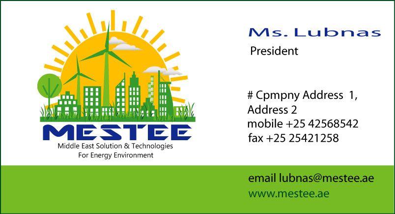 Environment Email Logo - Entry #34 by globelancer for Design a Logo for MESTEE ( Middle East ...