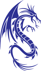 Purple Dragon Logo - Dragon Logo Vector (.EPS) Free Download
