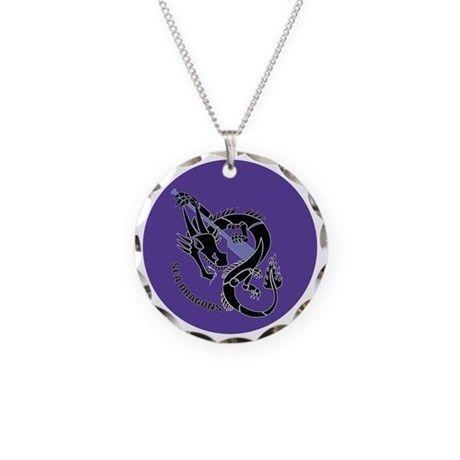 Purple Dragon Logo - Purple Dragon Logo Necklace