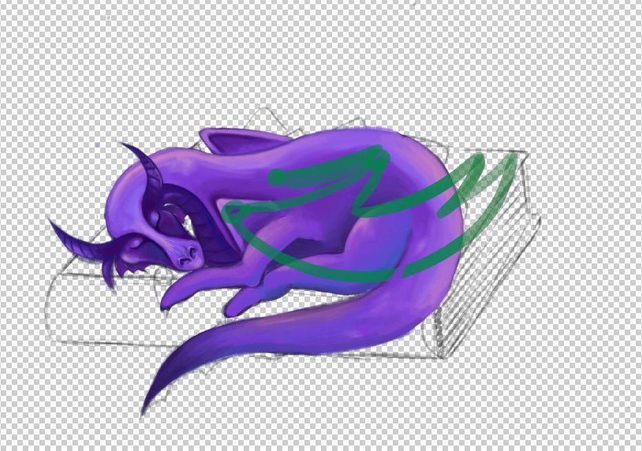 Purple Dragon Logo - ArtStation - Purple Dragon Logo [Start to Finish], Nicole Neville