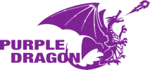 Purple Dragon Logo - contact